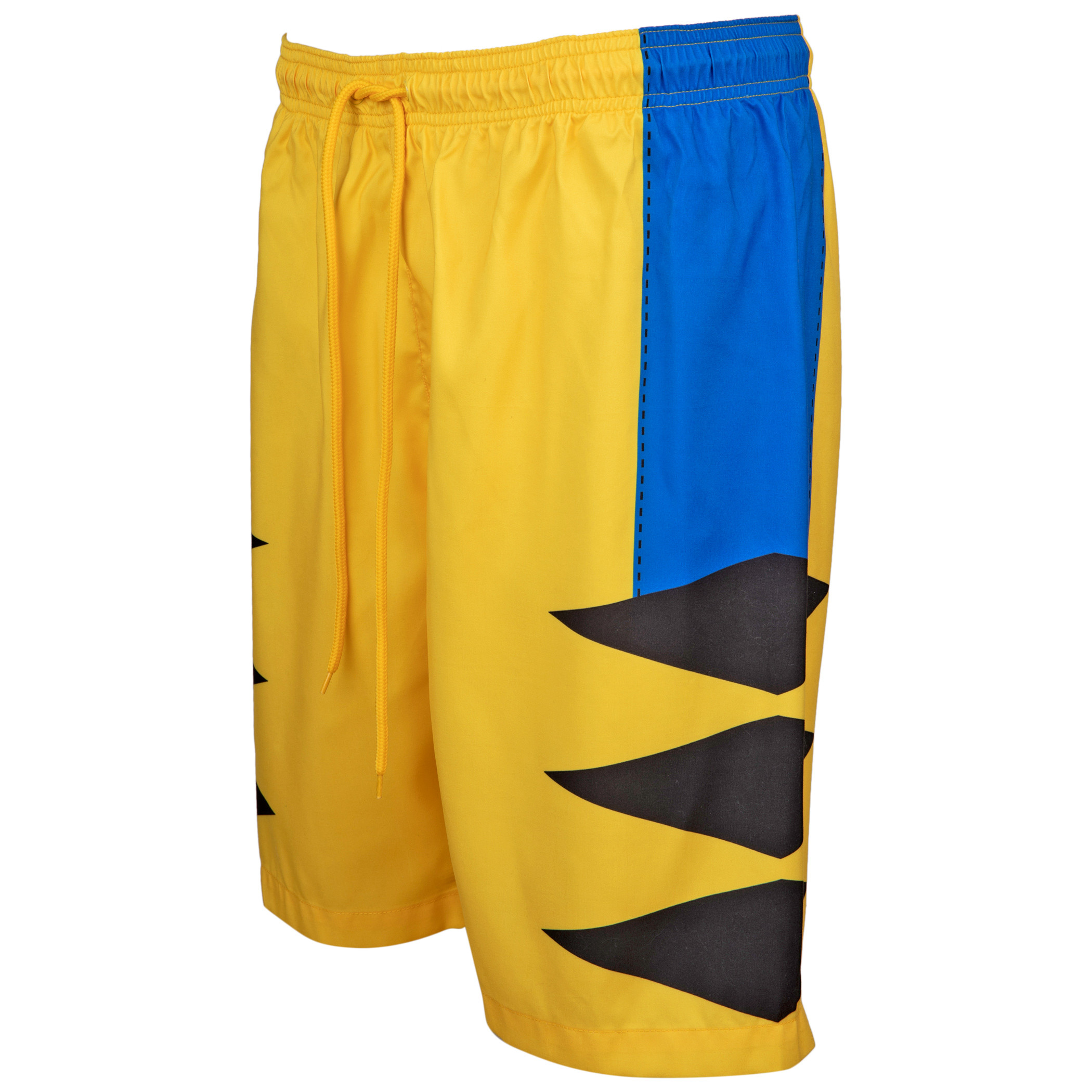 X-Men's Wolverine Character Costume Board Shorts
